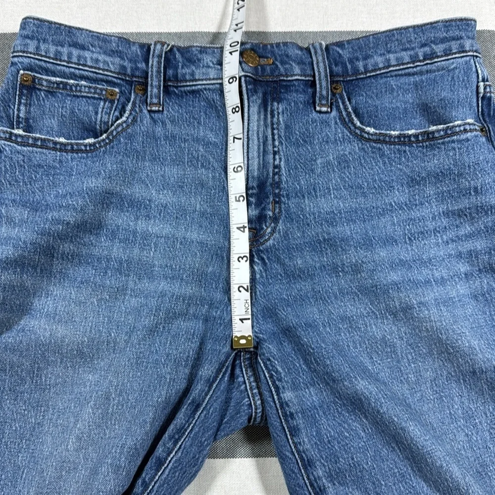 J. Crew Slim Boyfriend High-Waisted Blue‎ Denim Ankle Jeans Women’s Sz 29